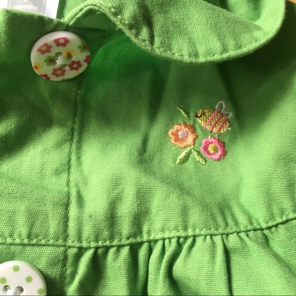 Baby girl spring pea coat - Picture 2 of 5